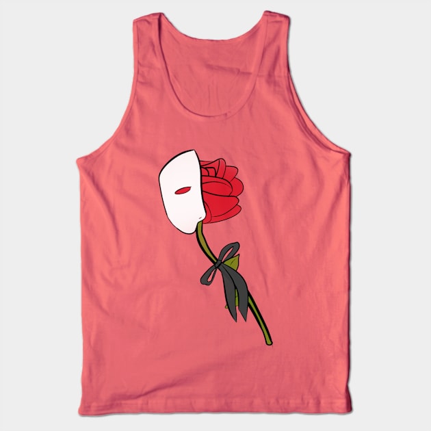 Phantom Rose Tank Top by LavieJoelle